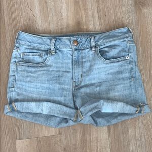 American Eagle super stretch jean shorts